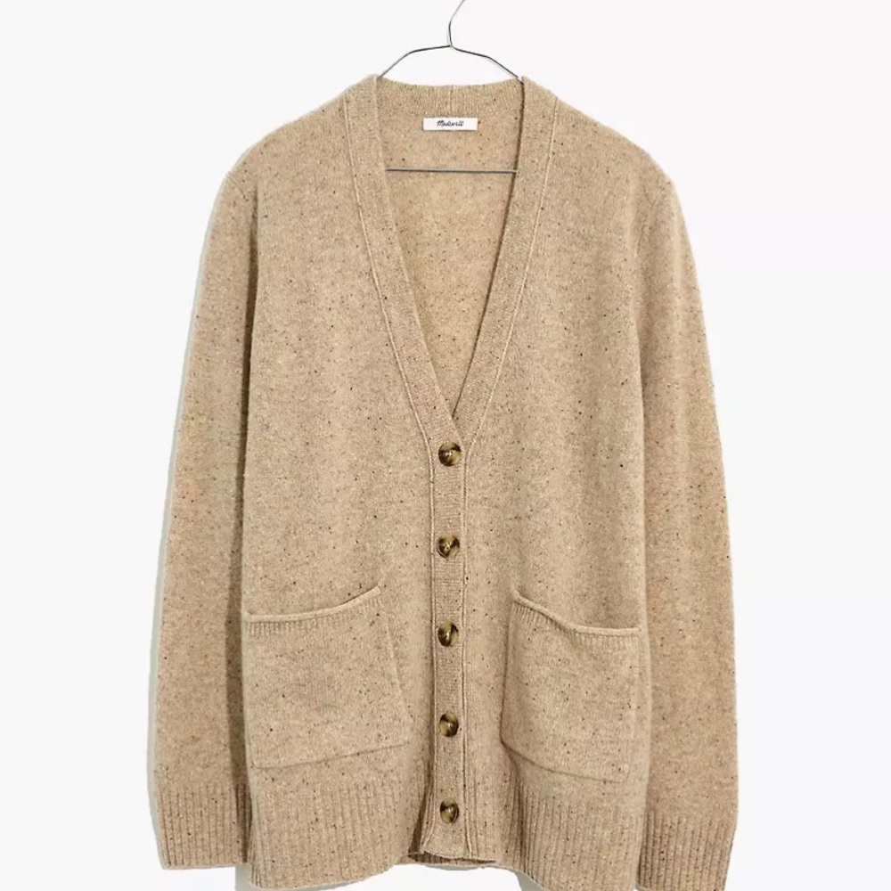 Madewell Donegal Mansfield Cardigan Sweater - Picture 5 of 8